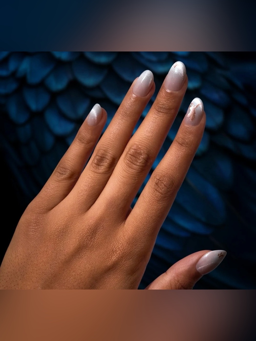 Glamnetic Harry Potter Rowena Ravenclaw Short Almond Press-On Nails nib - Picture 3 of 16